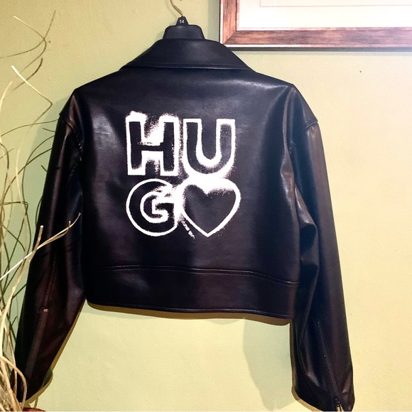 Hugo Boss Women Leather Jacket - Picture 4 of 4